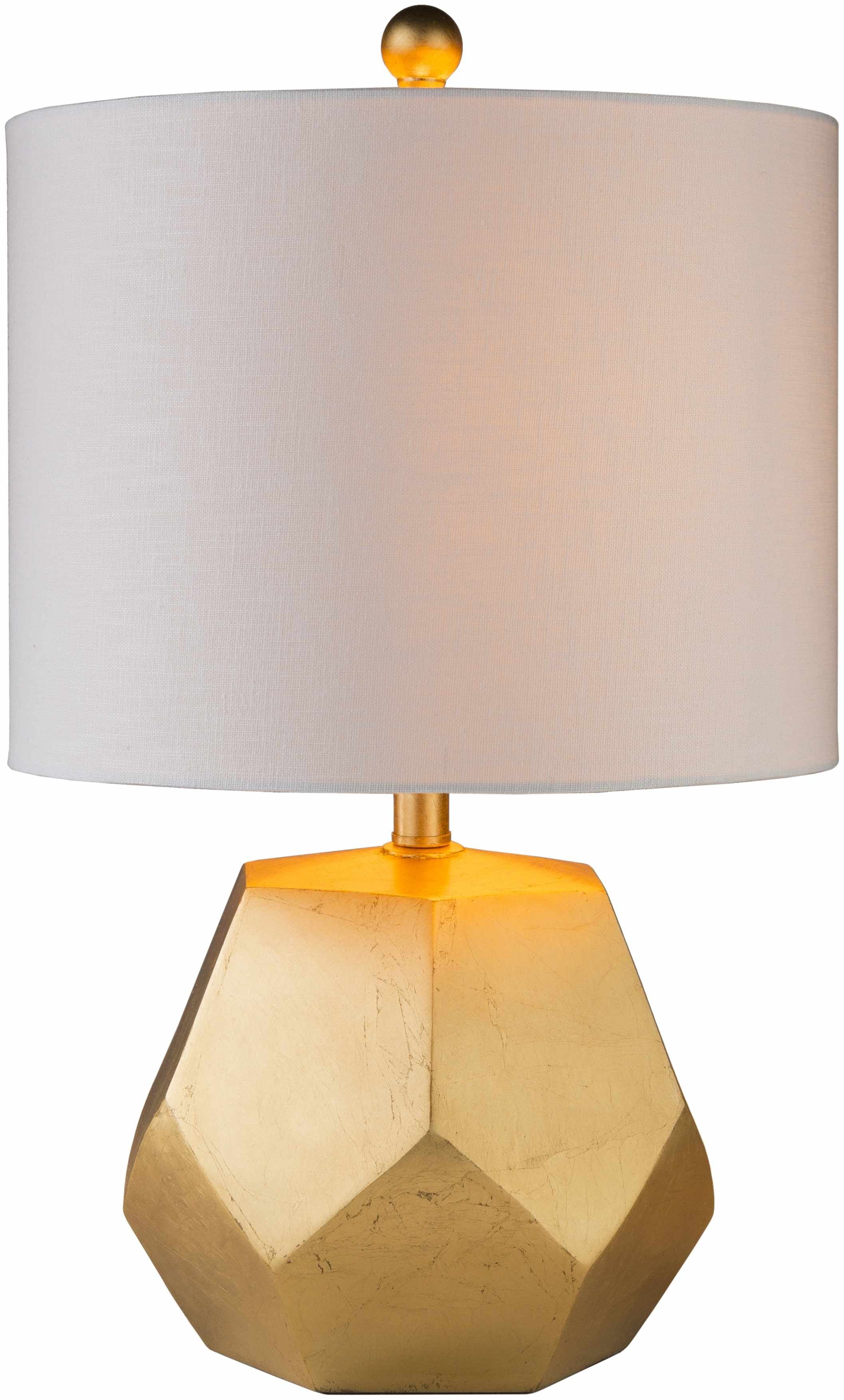 Coleford Gold Geometric Table Lamp-5