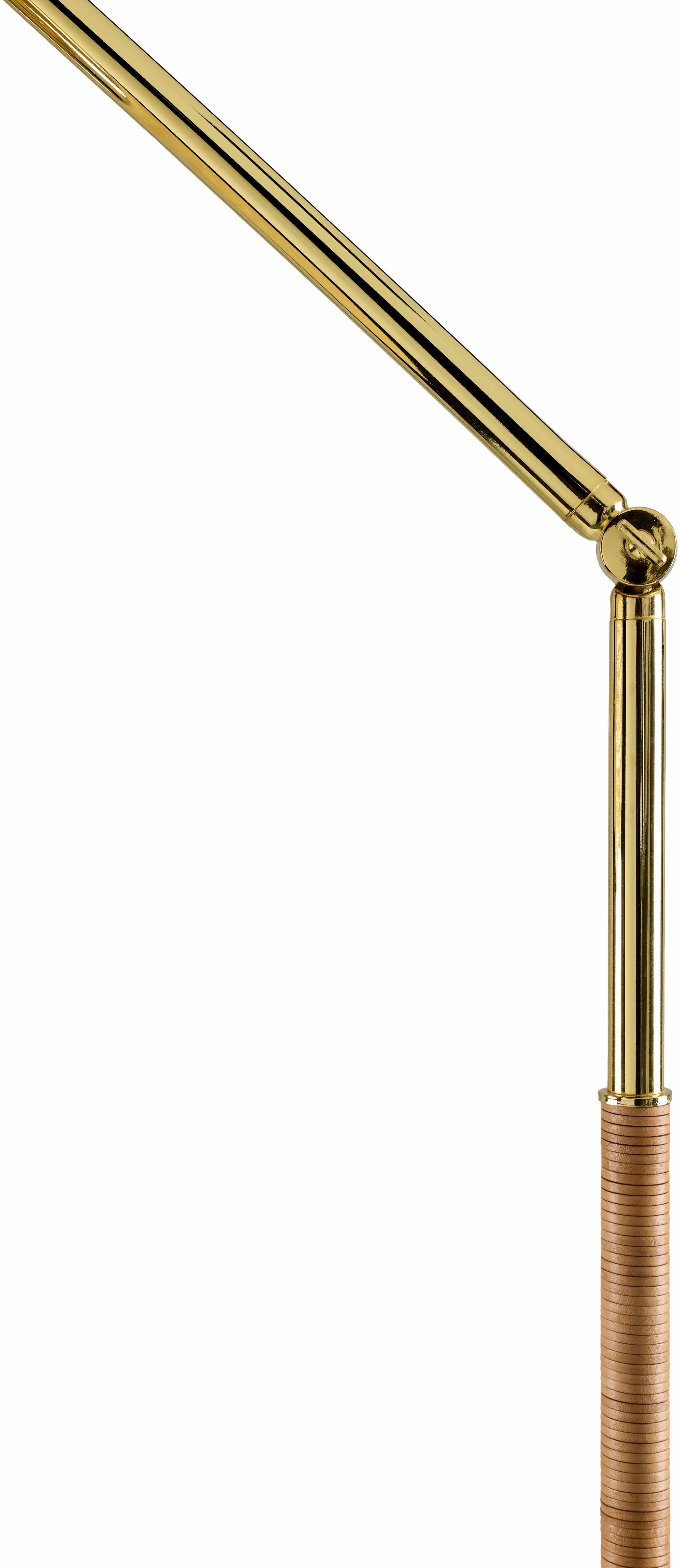 Renigunta Gold Jute Floor Lamp-2