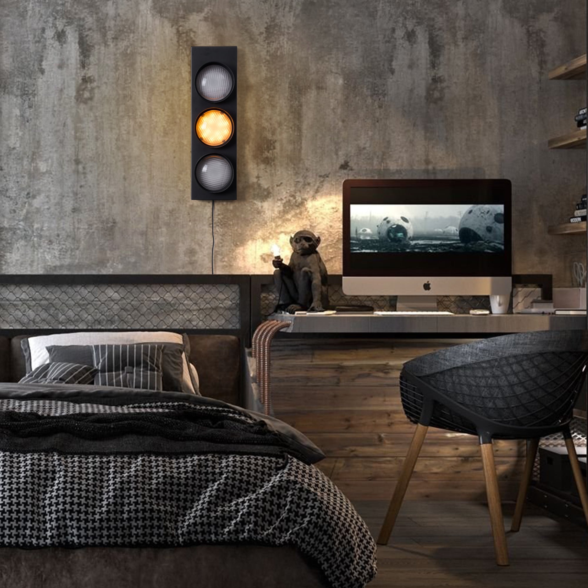 Traffic Light Decorative Wall Lamp-3
