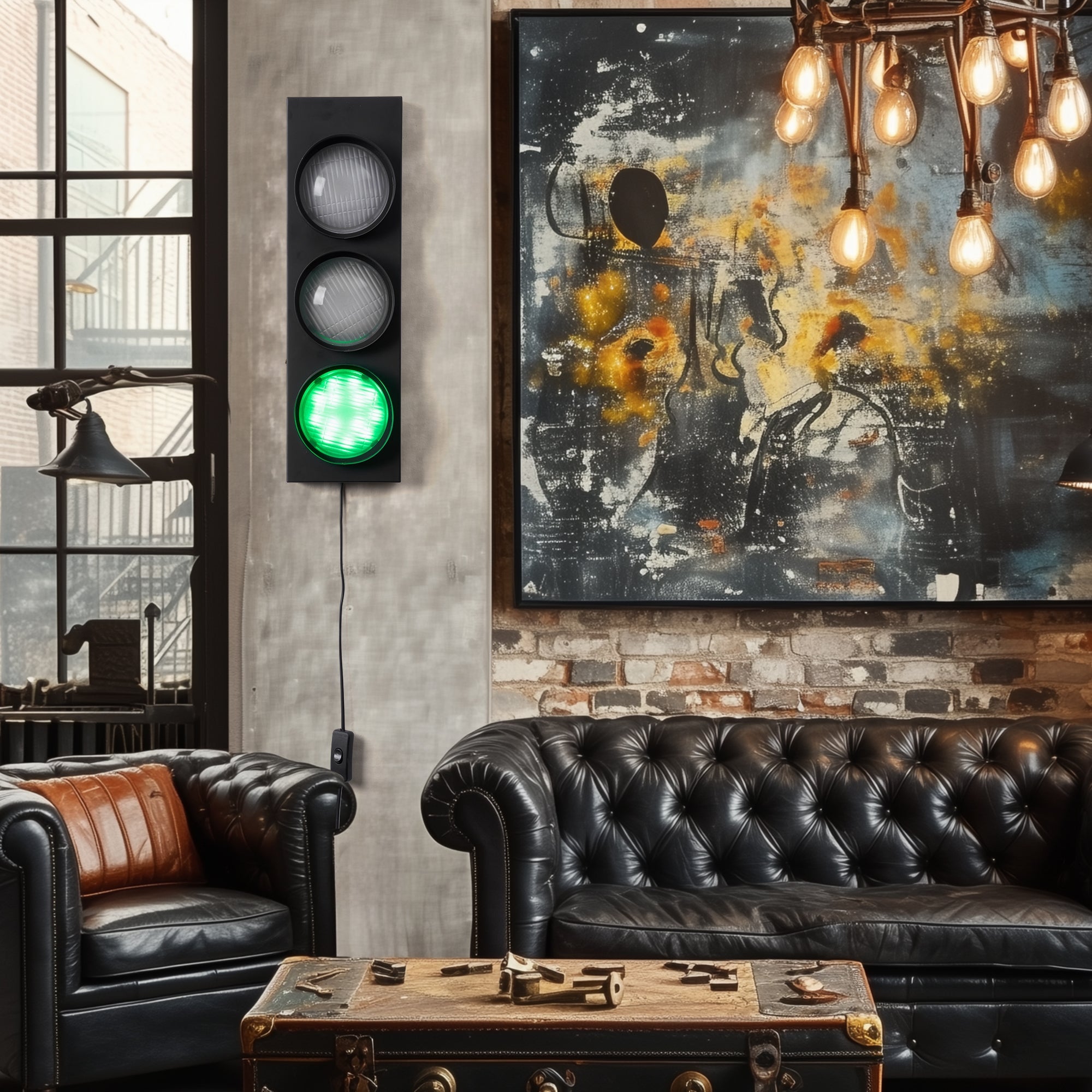 Traffic Light Decorative Wall Lamp-4