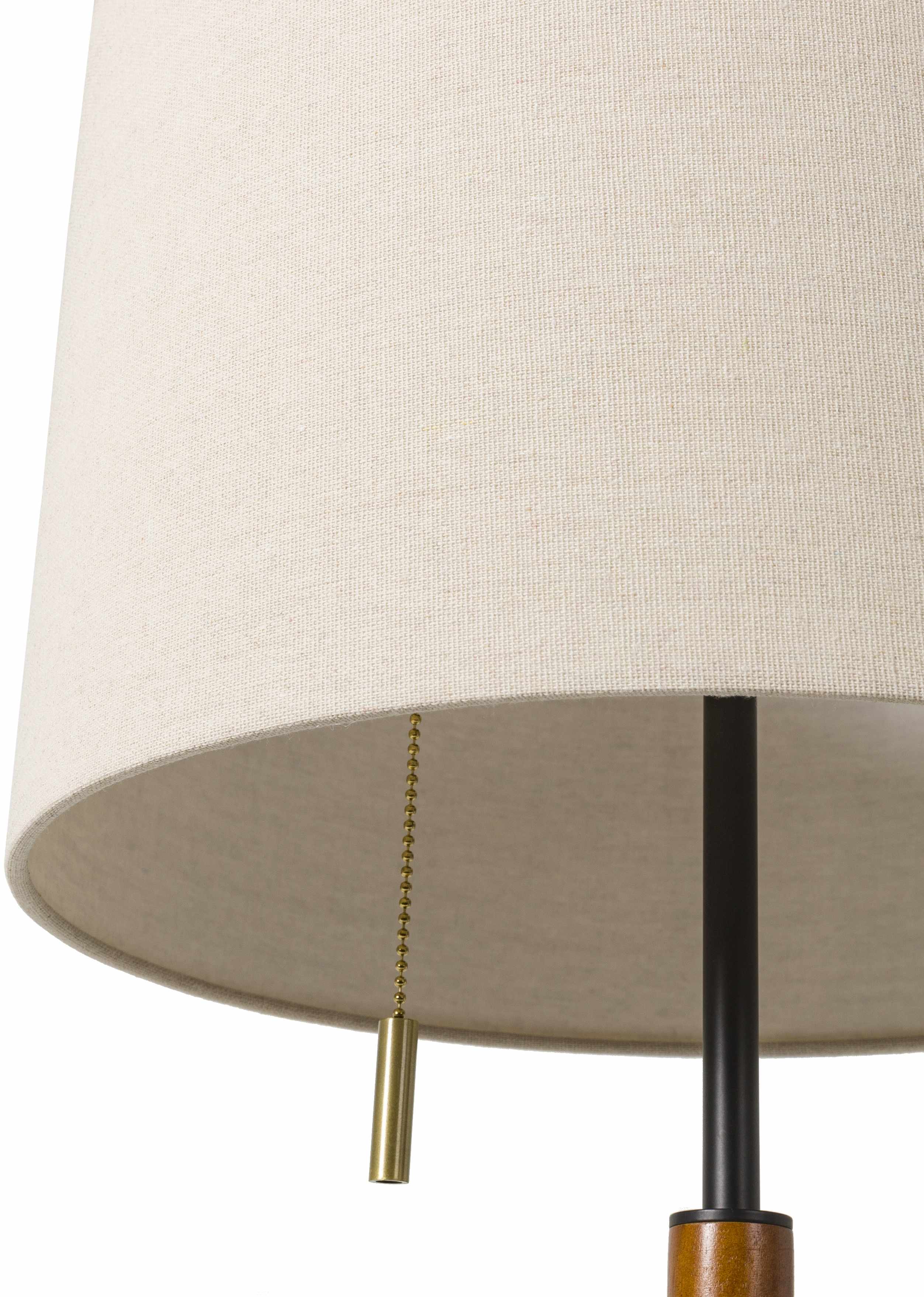 Camprodon White & Beige Contemporary Table Lamp-3