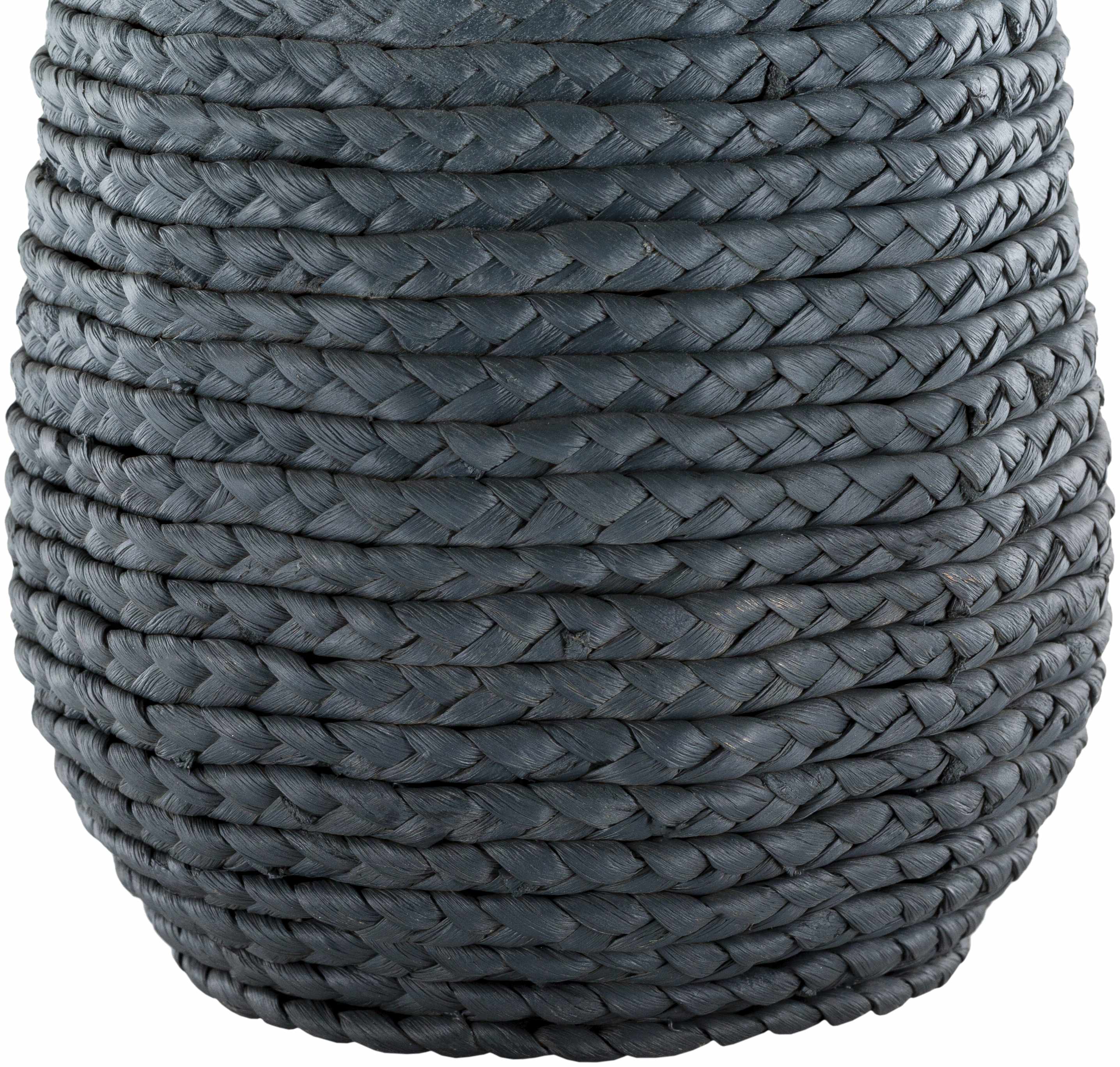 Dingras Pale Blue Jute Table Lamp-2