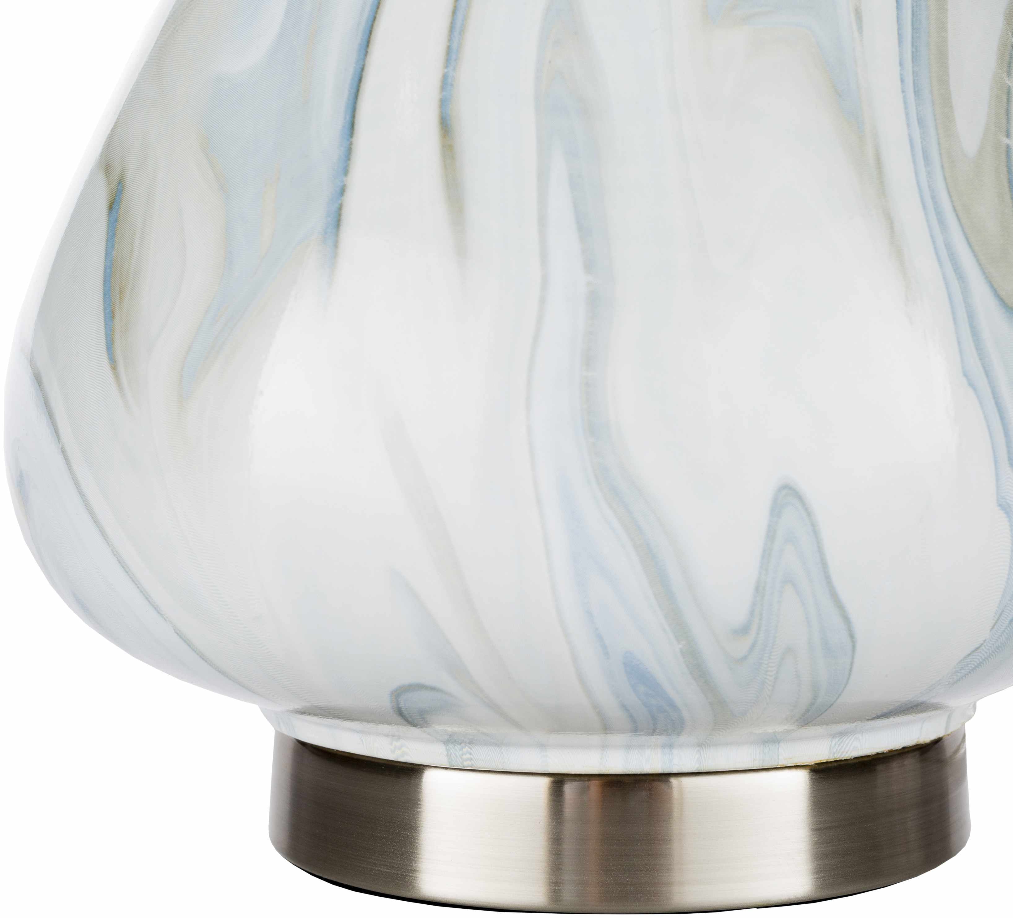 Farnborough Marble Ceramic Table Lamp-3