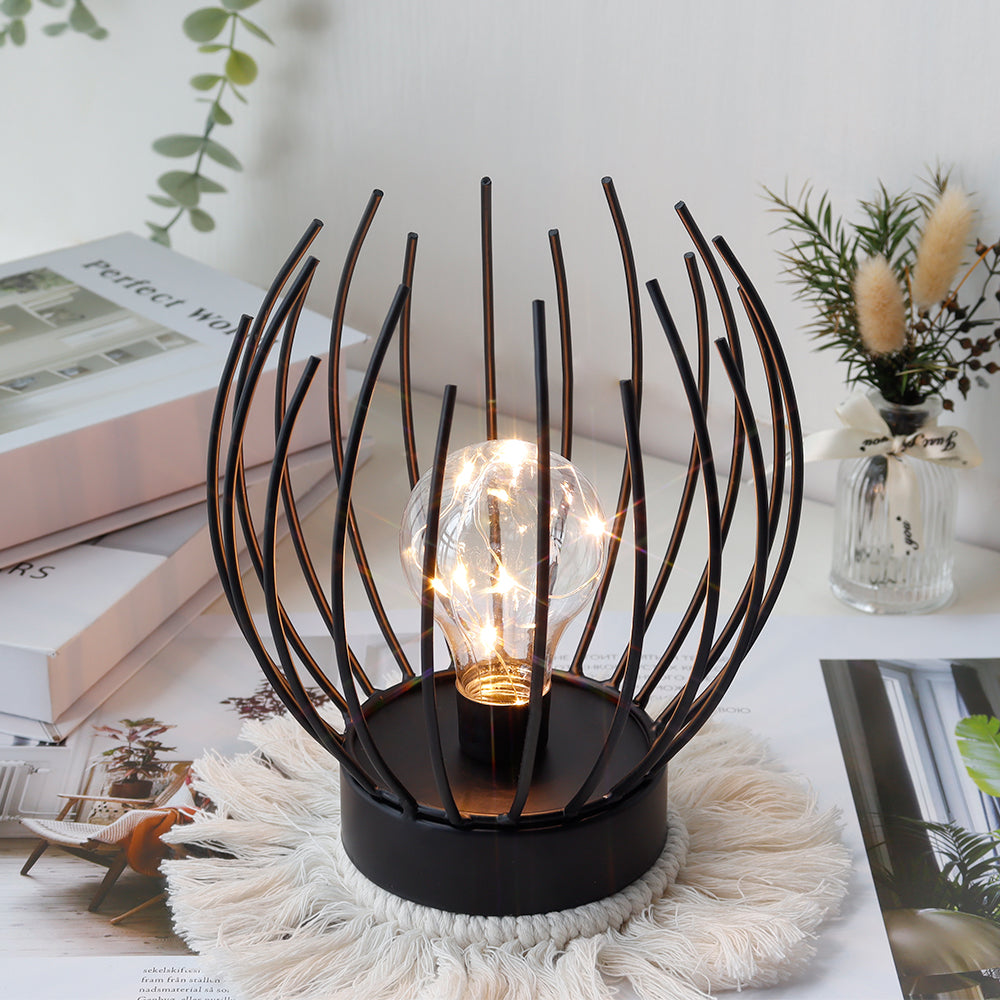 7" Tall Battery powered table lamp-3