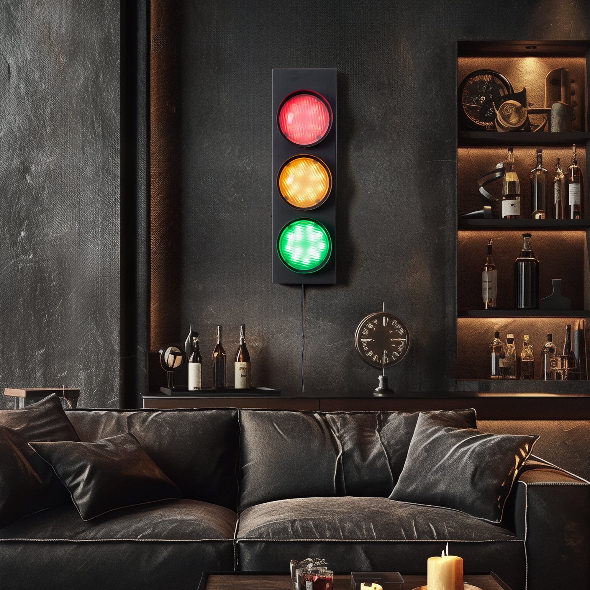 Traffic Light Decorative Wall Lamp-1